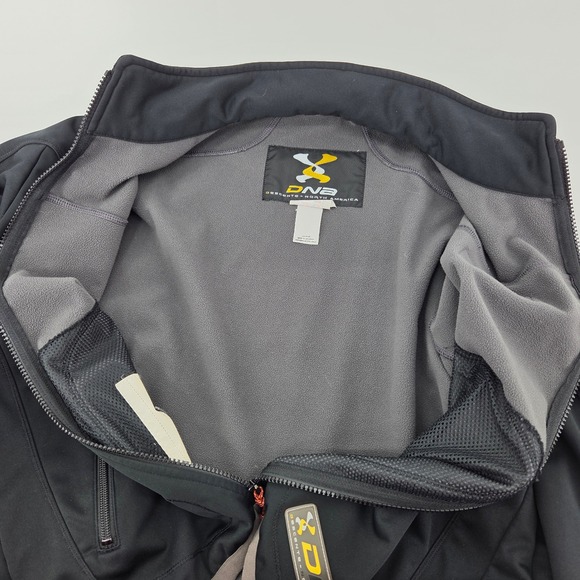 DNB Descente North America Mens Black Full Zip Softshell Jacket XXS Ski Winter - Picture 2 of 10
